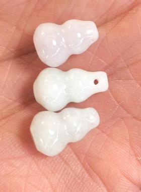 新款 珠宝翡翠吊坠×毫米左右小葫芦摆件人物东南亚纯手工