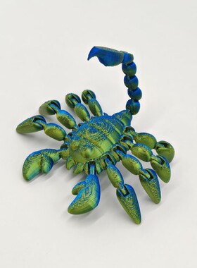 跨境爆款打印关节活动3D模型摆件