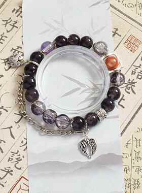 2026古风剑舞李白诗剑行王者荣耀中式太极国风情侣手饰串珠手串礼