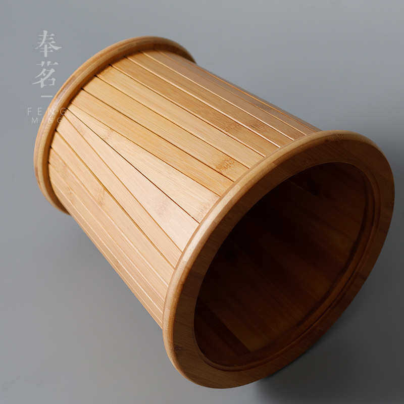 竹制茶桶茶叶垃圾桶茶水桶茶渣废水桶茶具配件过滤茶桶楠竹,淘宝优惠券,粉丝福利购,淘宝优惠卷