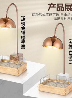 酒店自助餐厅食物保温灯商用不锈钢早餐温控灯餐饮熟食加热暖食灯