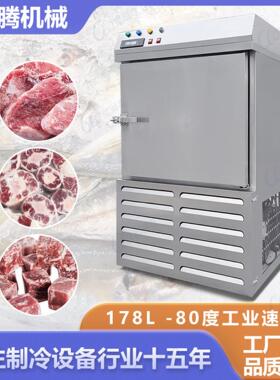 源头厂家出售 智能调温速冻柜 低温深海鱼速冷机 面团鱼虾冷冻柜