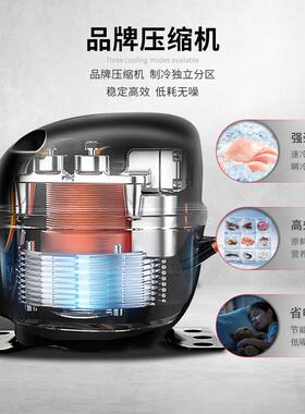 五洲伯乐顶开冷冻冰柜商用铜管制冷冷藏冷冻一体大容量卧式雪糕柜