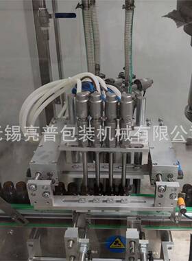 厂家供应口服液灌装机全自动糖浆补铁补锌保健饮品定量灌装轧盖机