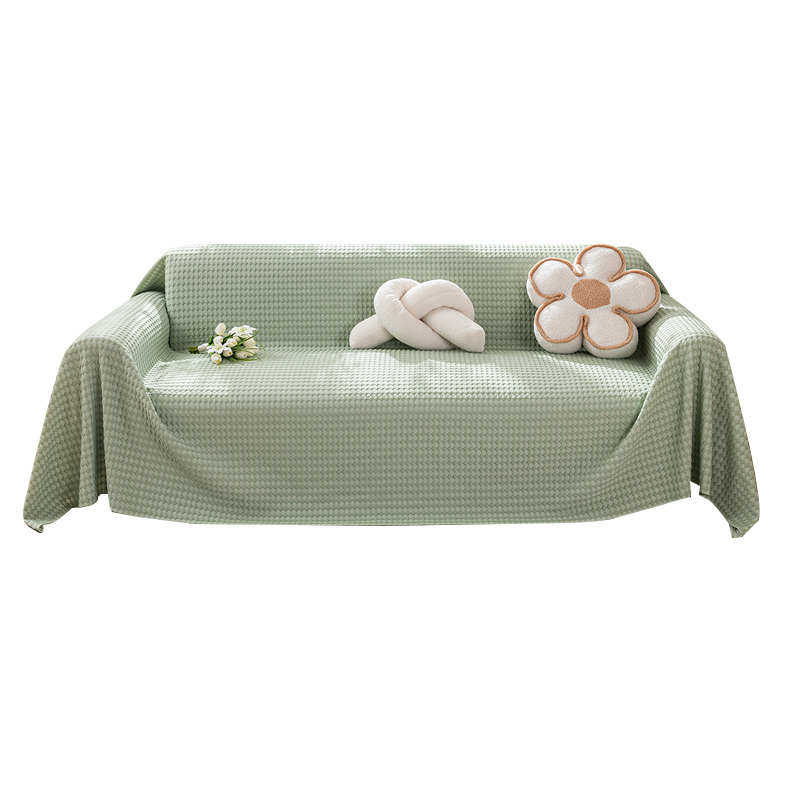 新款凉豆豆沙发巾高级感夏季坐垫防滑冰丝沙发套罩全盖布多功能,淘宝优惠券,粉丝福利购,淘宝优惠卷