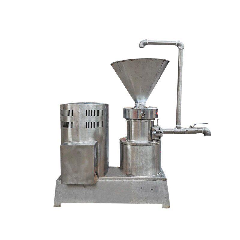 Manufacturer colloid mill small industrial supplies grinder speed electric refiner stainless steel bone mud machine colloid mill