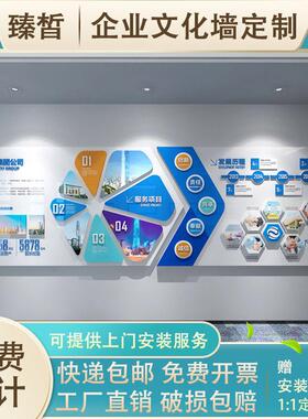 企业文化墙定制公司Logo墙宣传墙办公室员工风采墙展示墙设计制作