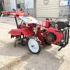 173 Diesel air-cooled four-wheel drive micro tillage machine, mountain small agricultural hand-held rotary tiller, ditching and ridging machine price