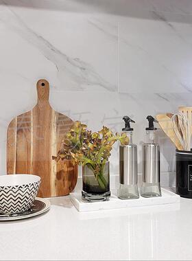 拉现代样板餐间室内厨软装饰品房家居摆件碟沙碗托盘组合