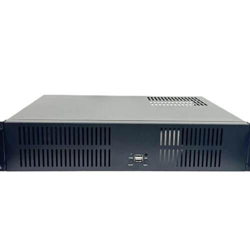 2U工业机箱35CM短工控3个硬盘ATX电源MATX主板4槽服务器存储电脑 - 图0