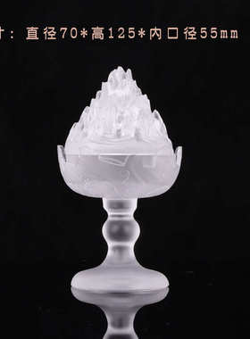 古法脱蜡琉璃香炉盘香檀香沉香博山炉香熏炉茶道香台摆件万佛墙