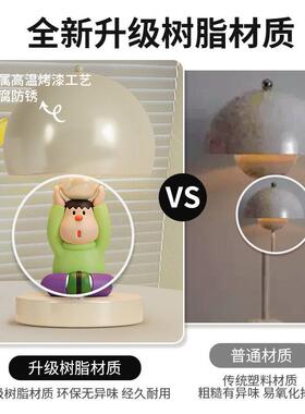 胖虎房间卧室装饰摆饰入户玄关氛围感好物客厅电视柜创意乔迁礼物