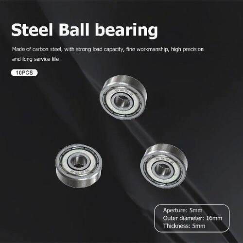 10pcs Miniature Ball Bearing 5x16x5mm 625ZZ Shielded - 图2