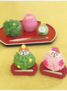 女儿节日式猫创意潮玩树脂小猫咪摆件杂货ZAKKA盆景装饰INS礼物品