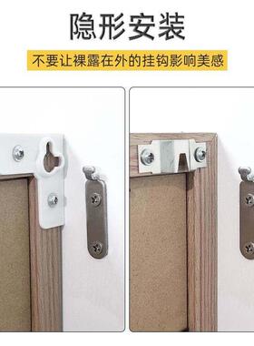 挂重画专用挂钩高承重钢钉壁画大相框挂钩免打孔婚纱照装饰画墙钉