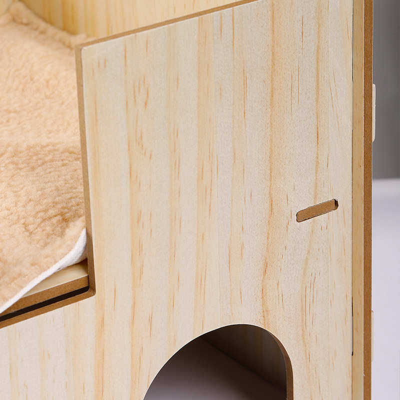 实木仓鼠天竺鼠上下双层木房子松鼠荷兰猪窝宠物造景平台躲避屋,淘宝优惠券,粉丝福利购,淘宝优惠卷