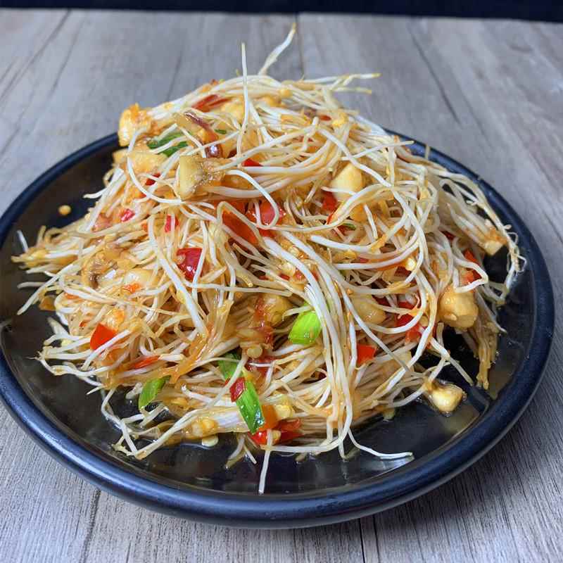 江西特产竹香飘飘小青坛农家大蒜须大蒜叶大蒜苗杆下饭菜开胃小菜