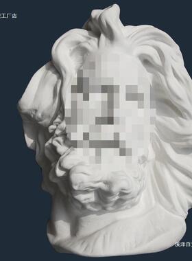 物巴石环膏挂F957H79J面半面阿格里毛奇人哭孩劳孔天使战神石膏教