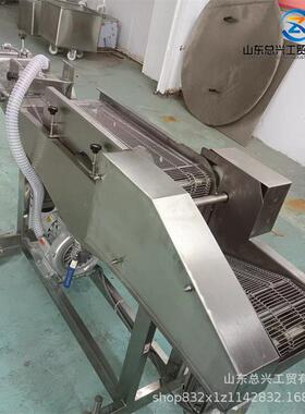 总兴供应饼干全自动浸浆机石榴潜入式上浆设备休闲小零食浸浆机