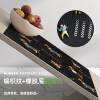 Kitchen floor mats, cartoon ventilated, water-absorbent, quick-drying floor mats, strip woven pattern, stain-resistant, wash-free carpets, customizable non-slip mats