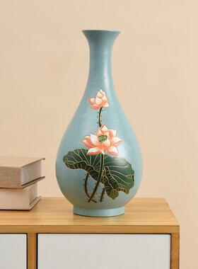 高档云南意特色装饰式工艺品风民族花瓶中玄关摆件客厅酒柜创家居