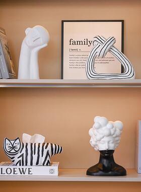 轻奢高档酒柜摆现代客面厅办公室电柜家居装视饰品玄关QDW桌工件