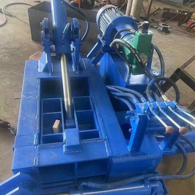 Scrap aluminum doors and windows color steel tile tiles briquetting machine fully automatic scrap metal briquetting machine price stainless steel scrap packaging machine