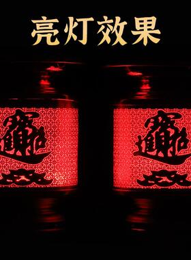 LED合金神社灯长明灯家用供奉佛前灯财神灯插电关公供灯厂家