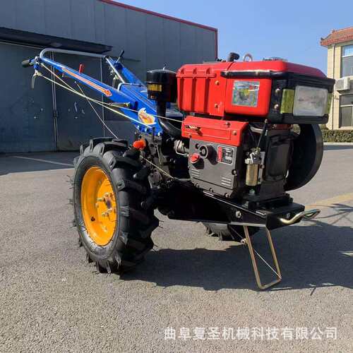 101底盘8-12马力单缸柴油手扶小型旋耕机山地林区耕田翻土开沟机 - 图2