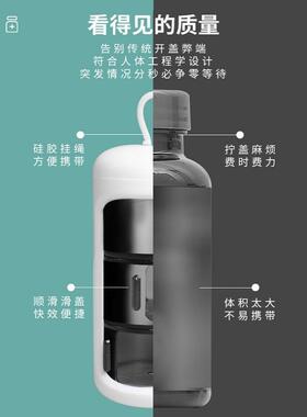 速效救心丸便携小药盒钥匙扣