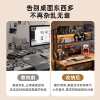 Desktop storage rack household desk bookshelf vertical iron multi-layer perforated board storage rack computer desk organizing rack