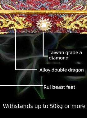 神像底座加高木佛座底座实木矩形底座佛像底座莲花佛座加高