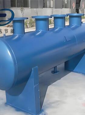 山东碳钢分集水器厂家分集水器空调冷暖用分集水器