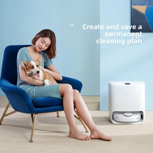 Cloud Whale Sweeping Robot J1 Little Beluga Smart Home No- Clean Mop Sweeping, Mopping and Drying Set