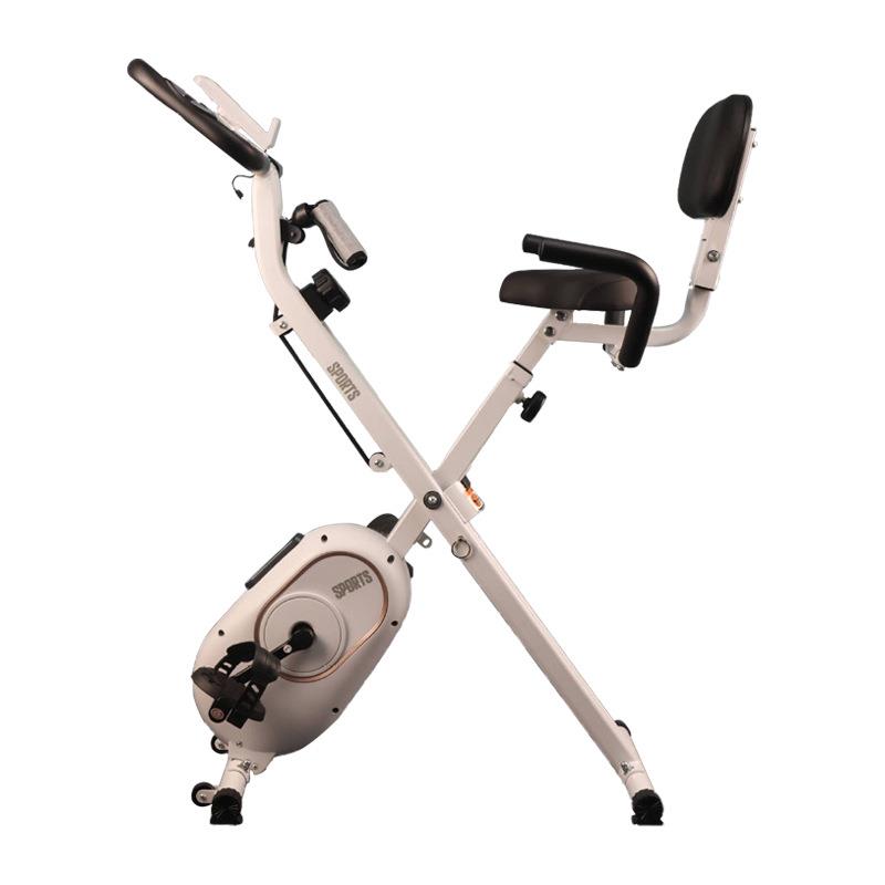 Mini spinning bicycle, home indoor bicycle, small silent foldable exercise bike, weight loss equipment