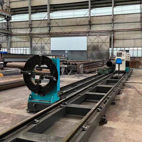 自动化相贯线切割机用于钢结构圆管方管矩形管高效生产 - 图0