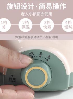 严选办公室保温养生杯多用电炖杯煲汤泡茶迷你便携电煮杯厂家直供