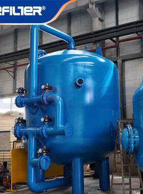 碳钢多介质过滤器机械过滤工业冷却循环水除浊除铁锰30吨处理量