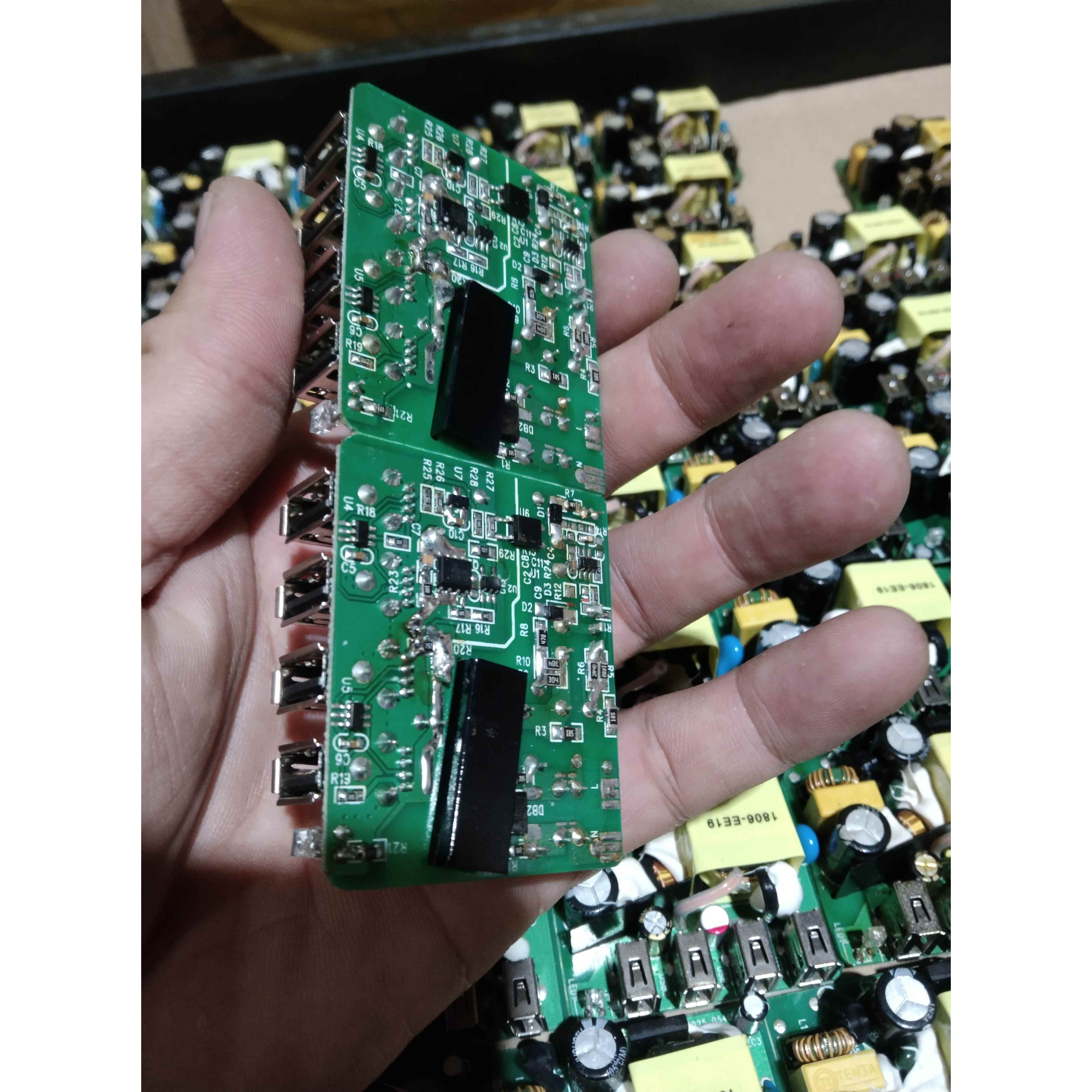 一路4口充电器裸板QC3.0手机电源充电板220v转5v隔离通用模块Dⅰy - 图1