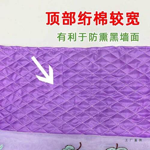 简约F97TS5ST立式暖气片罩防尘遮家竖款暖气罩绣花可定制家用新挡 - 图0