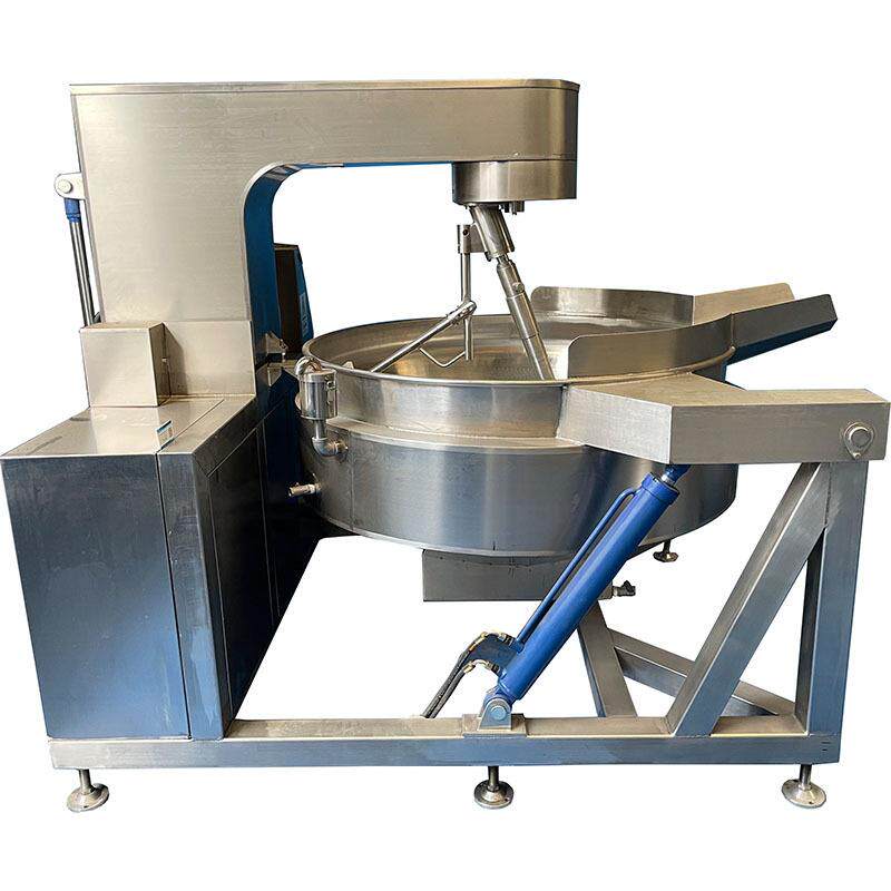 Fully automatic planetary mixing and frying equipment, electric heating wok, automatic flipping, temperature controllable, commercial intelligence