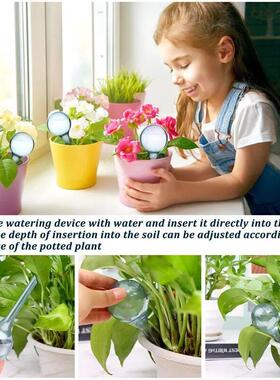 Plant Water Feeder Automatic Plastical Balls Garden Water De