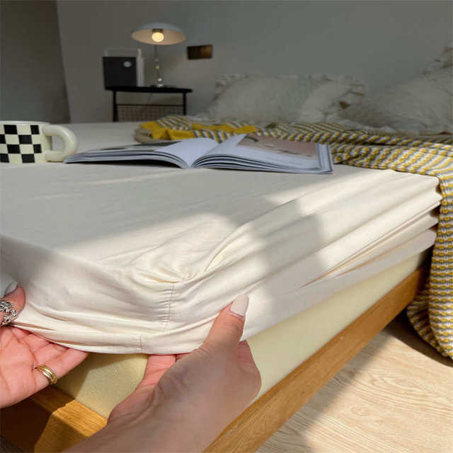 Finished goods! Single-piece anti-slip double-sided brocade cotton bed cover new style sheets all-inclusive Simmons mattress dustproof