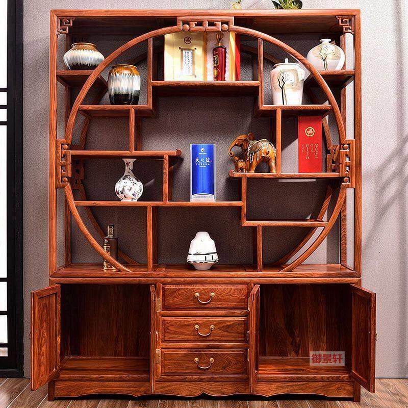 红木家具非洲黄花梨五福博古架刺猬紫檀多宝阁隔断古董柜中式实木,淘宝优惠券,粉丝福利购,淘宝优惠卷