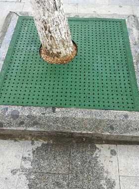 热卖橡胶树池盖板 定制树穴护树板绿化树篦子格栅 橡胶树圈树围垫