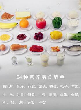 常用24种民膳食居宝塔模syx20201型金字塔中国养营平衡食物交换份