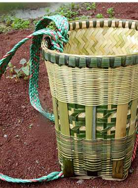 背萝竹编背筐农用背篓竹编农用家用大号采蘑菇背笼背篓买菜竹篓筐