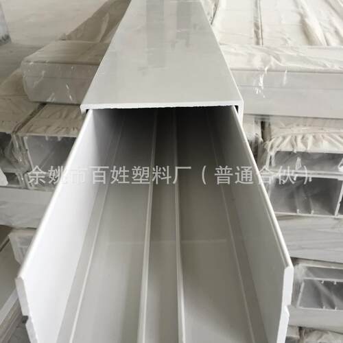 厂家PVC型材挤出加工方管塑料产品加工挤出pvc护栏型材 - 图1