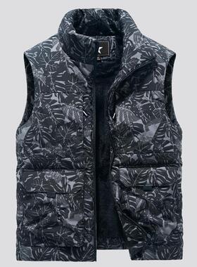 V 54201 Winter Men's Fleece Vest 加绒保暖马甲