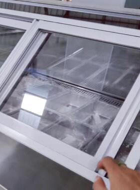 直角冰淇淋展示柜-20度硬冰淇淋展示柜10个1/3冷饮店冷冻柜